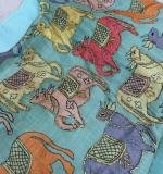 Handwork & Kalamkari Print Gown