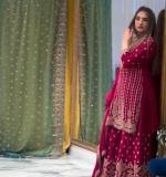 Heavy Fuax Georgette Dress