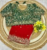 PIYU P1102 NEW PREMIUM LADDU MANGO SAREE