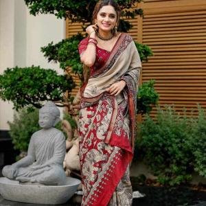 KPW 394 New Traditional Wear Designer Saree