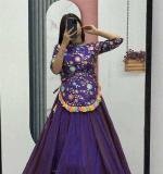 Pure Fendy Heavy Thread And Sequence work Lehenga