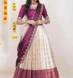 Kanjiveram Silk Zari Lehanga