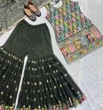 Heavy Faux Georgette Dress