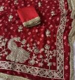 Mor Gota Work Saree