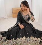 New Designer Party Wear Black Lehenga