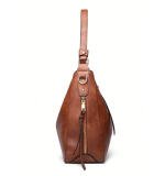 Women's PU Leather Zipper Handbag