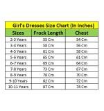 Girl's Rayon Printed Sleeveless Dress (Orange)