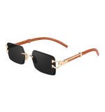 Classic Unisex UV400 Protection Sunglasses (Black)