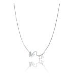 Women's Stainless Steel Imported Stanless Steel Pendent Chain (Silver Plated)