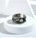 Stainless Steel Imported High-Quality Office Wear Freesize Ring (Silver Plated)
