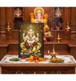 Wooden Lord Ganesha Table Top Devotional Player (Multicolor)