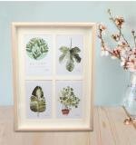Acrylic Four Collage In One Frame To Add Any Images (Multicolor)