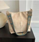 Women's PU Leather Zipper Handbag (Beige)