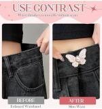 Pack of 3 Jeans Clip Butterfly (Multicolor)